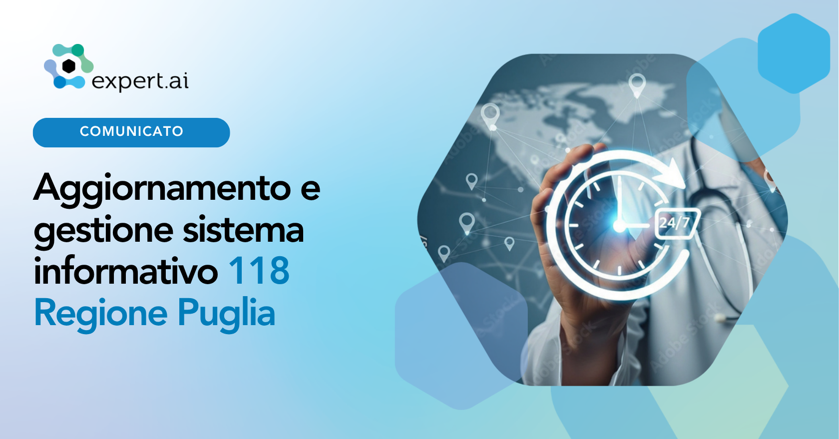 Expert.ai: la controllata ISED si aggiudica gara per l’aggiornamento e la gestione del sistema informativo del 118 della Regione Puglia